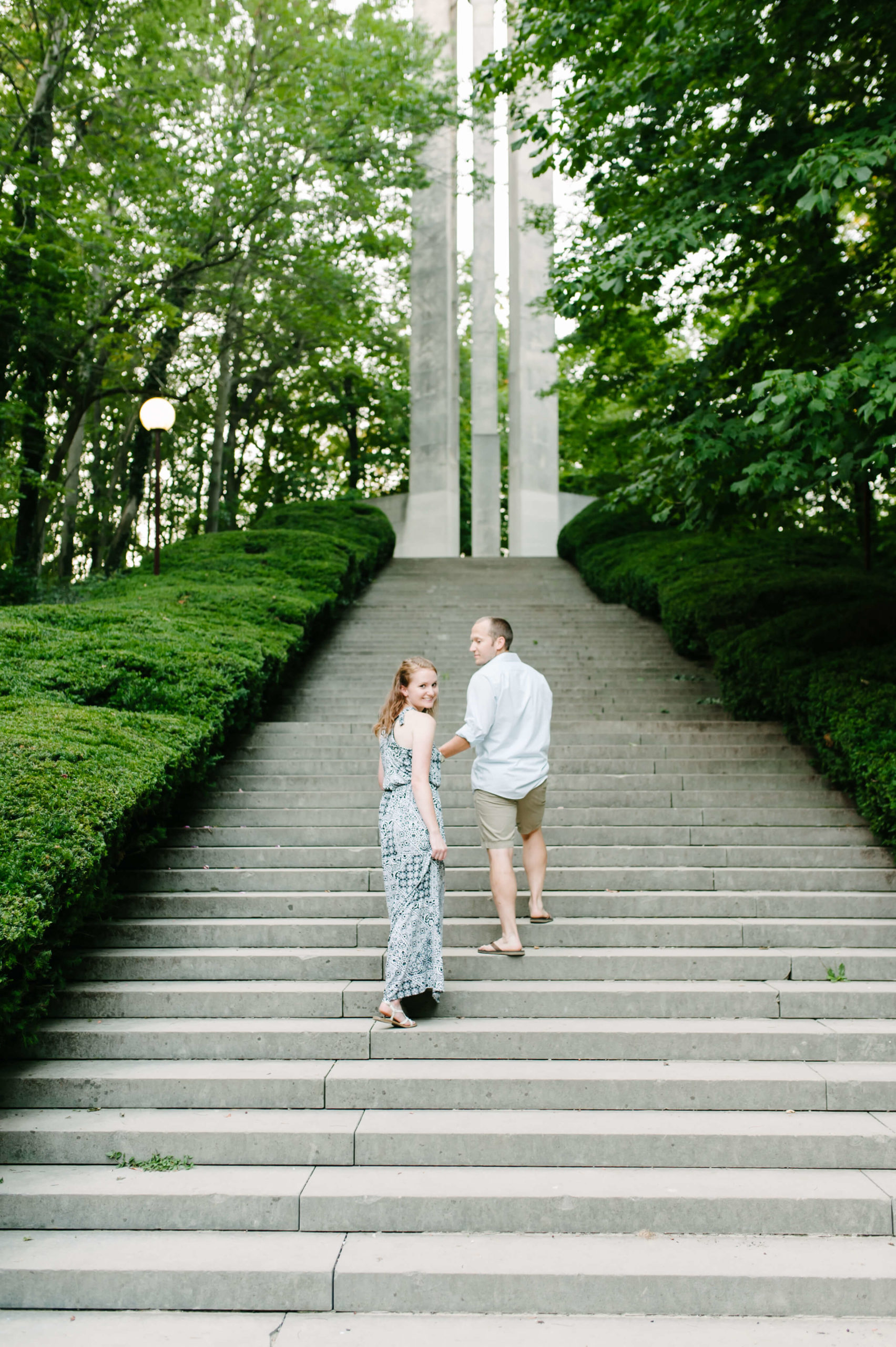 Holcomb Gardens Engagement Session